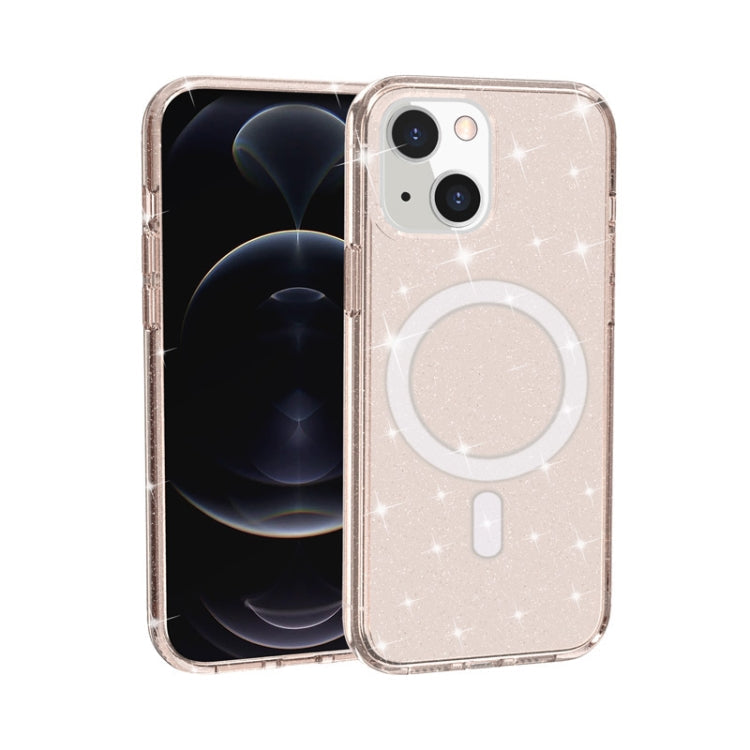Terminator Style Glitter Powder MagSafe Magnetic Phone Case, For iPhone 13 Pro Max, For iPhone 13 Pro, For iPhone 13, For iPhone 13 mini