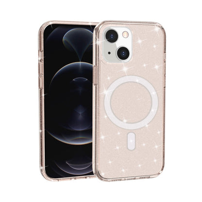 Terminator Style Glitter Powder MagSafe Magnetic Phone Case, For iPhone 13 Pro Max, For iPhone 13 Pro, For iPhone 13, For iPhone 13 mini