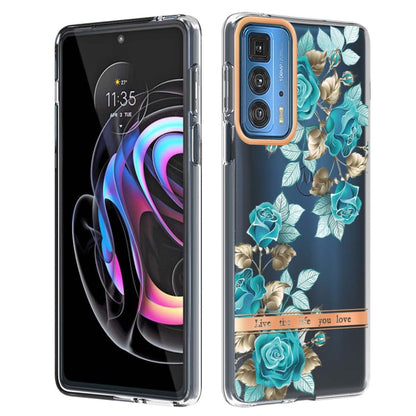 Flowers and Plants Series IMD TPU Phone Case, For Motorola Edge 20, For Motorola Edge 20 Pro