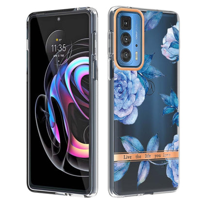 Flowers and Plants Series IMD TPU Phone Case, For Motorola Edge 20, For Motorola Edge 20 Pro