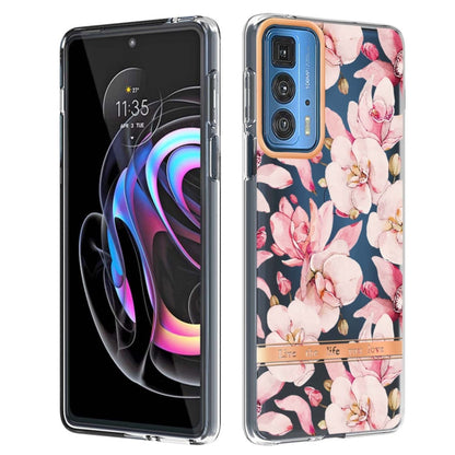 Flowers and Plants Series IMD TPU Phone Case, For Motorola Edge 20, For Motorola Edge 20 Pro
