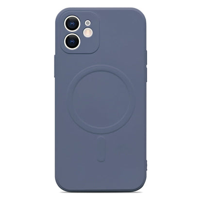 Liquid Silicone Full Coverage Magsafe Phone Case, For iPhone 12 mini, For iPhone 12, For iPhone 12 Pro
