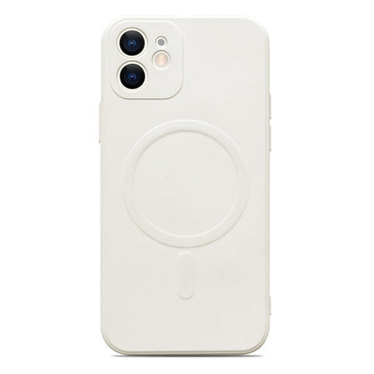 Liquid Silicone Full Coverage Magsafe Phone Case, For iPhone 12 mini, For iPhone 12, For iPhone 12 Pro