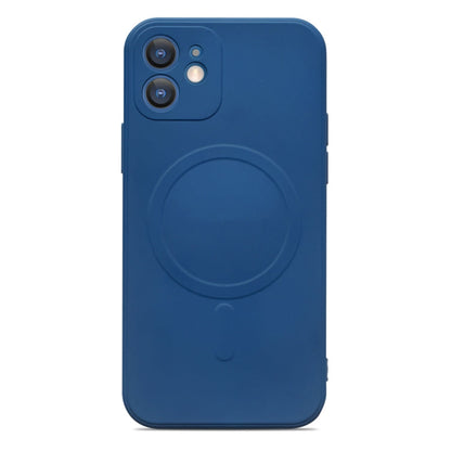 Liquid Silicone Full Coverage Magsafe Phone Case, For iPhone 12 mini, For iPhone 12, For iPhone 12 Pro