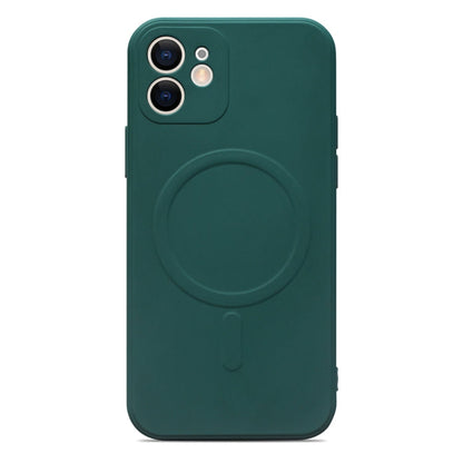 Liquid Silicone Full Coverage Magsafe Phone Case, For iPhone 12 Pro Max, For iPhone 11, For iPhone 11 Pro