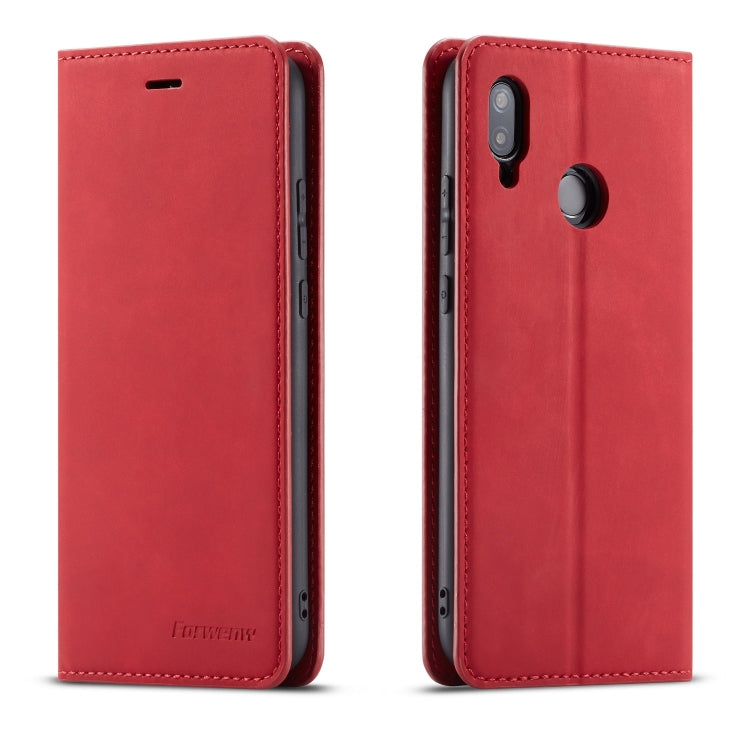 Forwenw Dream Series Oil Edge Strong Magnetism Horizontal Flip Leather Case with Holder & Card Slots & Wallet & Photo Frame, For Huawei P Smart+ (2019), For Huawei Mate 20, For Huawei Mate 20 Pro, For Huawei Mate 20 Lite, For Huawei P20                ...