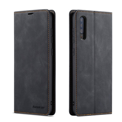 Forwenw Dream Series Oil Edge Strong Magnetism Horizontal Flip Leather Case with Holder & Card Slots & Wallet & Photo Frame, For Galaxy A40, For Galaxy A60, For Galaxy A20e, For Galaxy A50, For Galaxy A70, For Galaxy A80 / A90