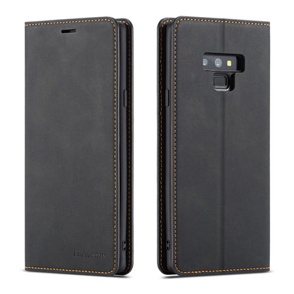 Forwenw Dream Series Oil Edge Strong Magnetism Horizontal Flip Leather Case with Holder & Card Slots & Wallet & Photo Frame, For Galaxy Note9, For Galaxy Note10, For Galaxy Note10+, For Galaxy S8, For Galaxy S8+, For Galaxy S9