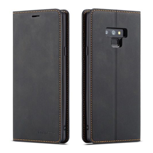 Forwenw Dream Series Oil Edge Strong Magnetism Horizontal Flip Leather Case with Holder & Card Slots & Wallet & Photo Frame, For Galaxy Note9, For Galaxy Note10, For Galaxy Note10+, For Galaxy S8, For Galaxy S8+, For Galaxy S9