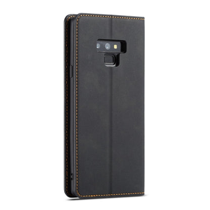 Forwenw Dream Series Oil Edge Strong Magnetism Horizontal Flip Leather Case with Holder & Card Slots & Wallet & Photo Frame, For Galaxy Note9, For Galaxy Note10, For Galaxy Note10+, For Galaxy S8, For Galaxy S8+, For Galaxy S9