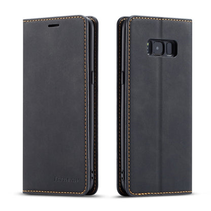 Forwenw Dream Series Oil Edge Strong Magnetism Horizontal Flip Leather Case with Holder & Card Slots & Wallet & Photo Frame, For Galaxy Note9, For Galaxy Note10, For Galaxy Note10+, For Galaxy S8, For Galaxy S8+, For Galaxy S9