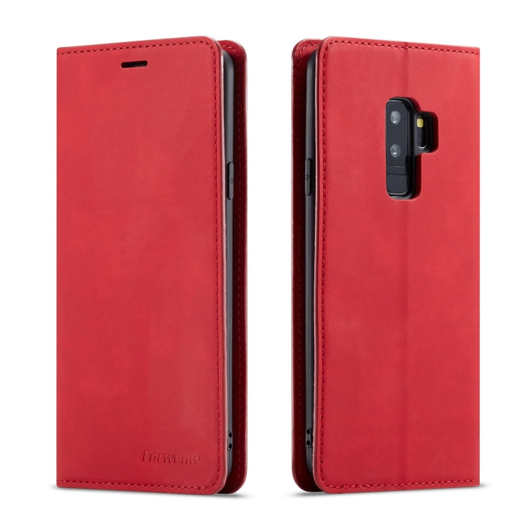 Forwenw Dream Series Oil Edge Strong Magnetism Horizontal Flip Leather Case with Holder & Card Slots & Wallet & Photo Frame, For Galaxy Note9, For Galaxy Note10, For Galaxy Note10+, For Galaxy S8, For Galaxy S8+, For Galaxy S9