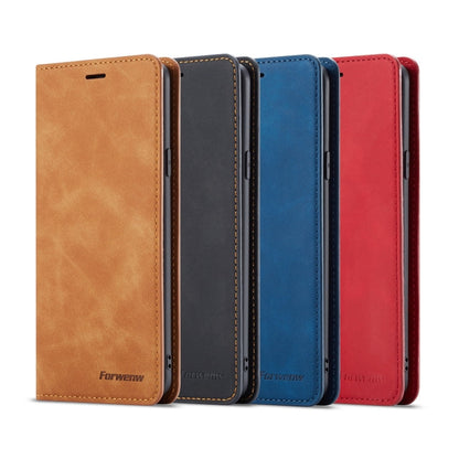 Forwenw Dream Series Oil Edge Strong Magnetism Horizontal Flip Leather Case with Holder & Card Slots & Wallet & Photo Frame, For Galaxy S9+, For Galaxy S10, For Galaxy S10+, For Galaxy S10e, For iPhone 6s / 6, For iPhone 6s Plus / 6 Plus