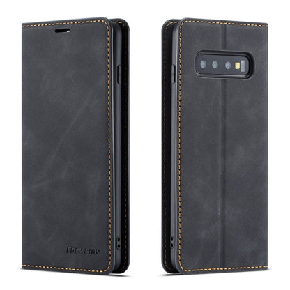 Forwenw Dream Series Oil Edge Strong Magnetism Horizontal Flip Leather Case with Holder & Card Slots & Wallet & Photo Frame, For Galaxy S9+, For Galaxy S10, For Galaxy S10+, For Galaxy S10e, For iPhone 6s / 6, For iPhone 6s Plus / 6 Plus