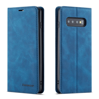 Forwenw Dream Series Oil Edge Strong Magnetism Horizontal Flip Leather Case with Holder & Card Slots & Wallet & Photo Frame, For Galaxy S9+, For Galaxy S10, For Galaxy S10+, For Galaxy S10e, For iPhone 6s / 6, For iPhone 6s Plus / 6 Plus