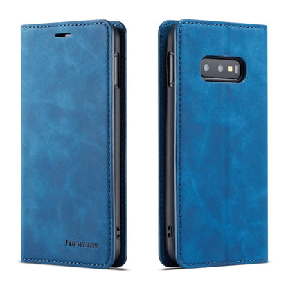 Forwenw Dream Series Oil Edge Strong Magnetism Horizontal Flip Leather Case with Holder & Card Slots & Wallet & Photo Frame, For Galaxy S9+, For Galaxy S10, For Galaxy S10+, For Galaxy S10e, For iPhone 6s / 6, For iPhone 6s Plus / 6 Plus