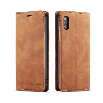 Forwenw Dream Series Oil Edge Strong Magnetism Horizontal Flip Leather Case with Holder & Card Slots & Wallet & Photo Frame, For iPhone XS Max, For iPhone XS / X, For Xiaomi Redmi Note 7, For Xiaomi Redmi Note 7 Pro, For Xiaomi Redmi Note 8 Pro        ...