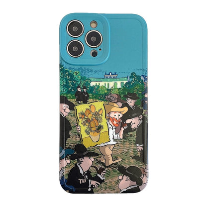 TPU Pattern Shockproof Phone Case, For iPhone 12, For iPhone 12 Pro, For iPhone 13 Pro Max
