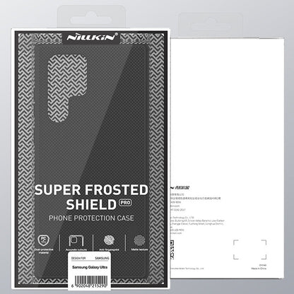 NILLKIN Super Frosted Shield Pro PC + TPU Phone Case, For Samsung Galaxy S22 Ultra 5G