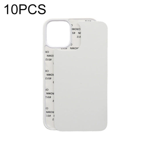 10 PCS 2D Blank Sublimation Phone Case, For iPhone 13 mini, For iPhone 13, For iPhone 13 Pro, For iPhone 13 Pro Max, For iPhone 12 mini, For iPhone 12 / 12 Pro, For iPhone 12 Pro Max, For iPhone 11, For iPhone 11 Pro