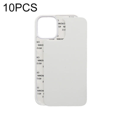 10 PCS 2D Blank Sublimation Phone Case, For iPhone 11 Pro Max, For iPhone X / XS, For iPhone XR, For iPhone XS Max, For iPhone SE 2022 / SE 2020 / 8 / 7, For iPhone 6 & 6s