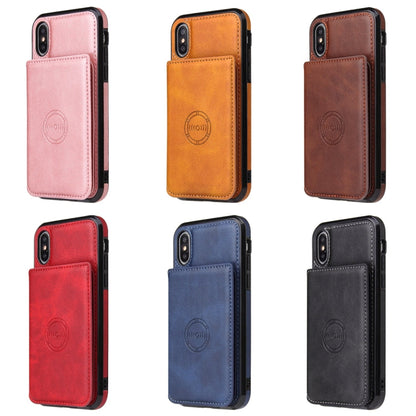 Calf Texture Magnetic Case, For iPhone XR
