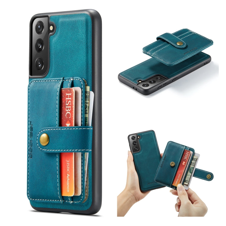 JEEHOOD RFID Blocking Anti-Theft Magnetic PU + TPU Phone Case, For Samsung Galaxy S22 5G, For Samsung Galaxy S22+ 5G