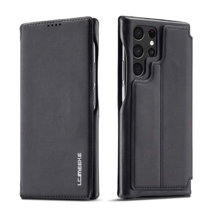 LC.IMEEKE Hon Ancient Series Horizontal Flip Leather Phone Case, For Samsung Galaxy S22 5G, For Samsung Galaxy S22+ 5G, For Samsung Galaxy S22 Ultra 5G