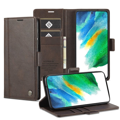 LC.IMEEKE PU + TPU Skin-friendly Feeling Leather Phone Case, For Samsung Galaxy S22+ 5G