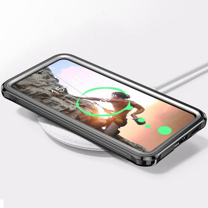 RedPepper Transparent Dot Shockproof Waterproof PC + TPU Phone Case, For Samsung Galaxy S22 5G, For Samsung Galaxy S22 Ultra 5G