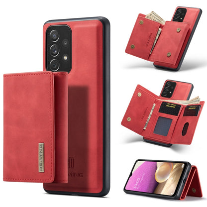 DG.MING M1 Series 3-Fold Multi Card Wallet + Magnetic Phone Case, For Samsung Galaxy A33 5G, For Samsung Galaxy A53 5G, For Samsung Galaxy A73 5G