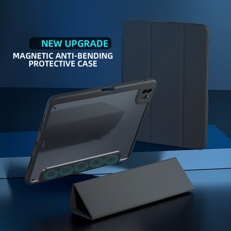 Magnetic Split Leather Smart Tablet Case, For iPad Pro 12.9 2018, For iPad Pro 12.9 2020, For iPad Pro 12.9 2022 / 2021, For iPad 10.2 2019 / 2020 / 2021, For iPad Pro 11 2018