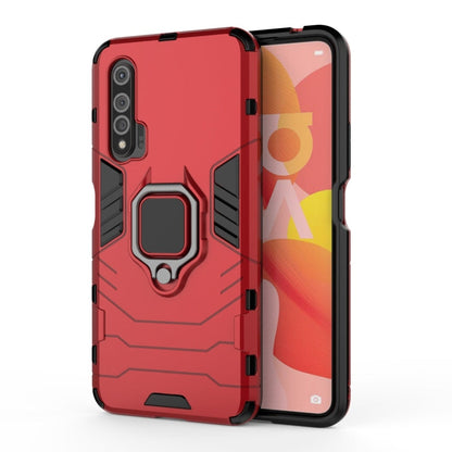 Shockproof PC + TPU Protective Case with Magnetic Ring Holder, For Galaxy S20+, For Huawei Nova 6 5G