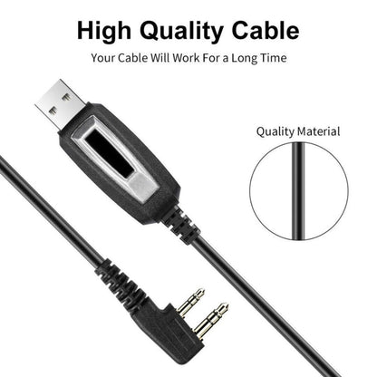 RETEVIS J9110P Dedicated USB Programming Cable for RT3S Series EDA0014386 / EDA0014407, J9110P