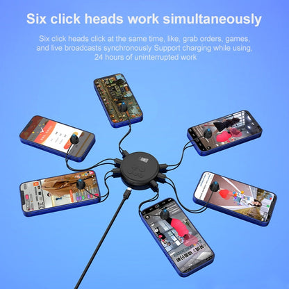 G30 Universal Digital Display Like Device Mobile Phone Automatic Screen Clicker, G30 One Machine with Two Head, G30 G30 One Machine with Three Head, G30 One Machine with Four Head, One Machine with Six Head, G30 One Machine with Five Head              ...
