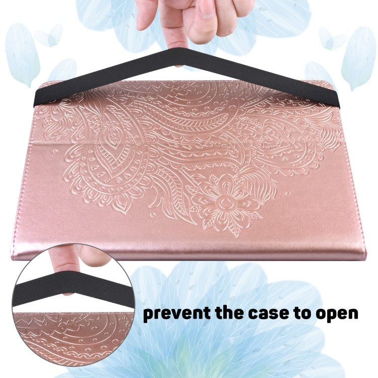 Peacock Embossed Pattern TPU + PU Leather Tablet Case, For Huawei MatePad 10.4, For Huawei MatePad T8 8.0 2020, For Huawei MediaPad T3 10, For Huawei MediaPad T5 10