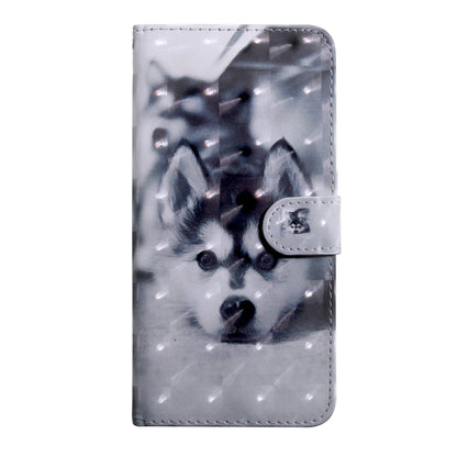 3D Painting Pattern Coloured Drawing Leather Phone Case, For iPhone 13 Pro Max, For iPhone 13 Pro