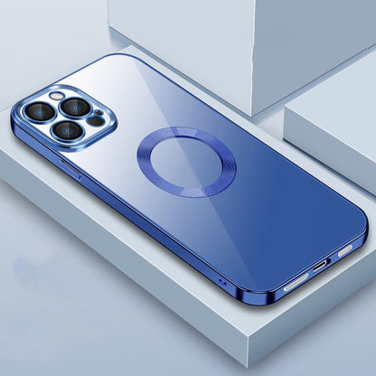 9D Electroplated Edge Len Film Clear PC + TPU Shockproof Case, For iPhone 11, For iPhone 11 Pro Max, For iPhone 12