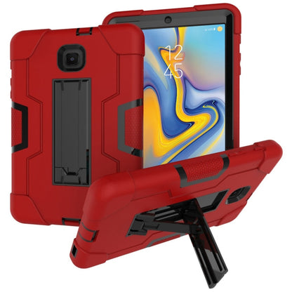 Contrast Color Silicone + PC Combination Case with Holder, For Galaxy Tab A 8.0 (2018) T387, For Galaxy Tab A 8.0 (2019) T290