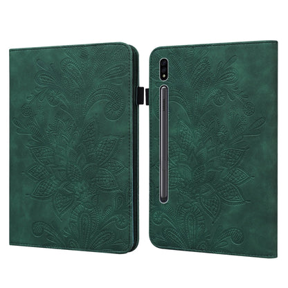 Lace Flower Embossing Pattern Leather Tablet Case, For Lenovo Tab P11 Plus, For Samsung Galaxy Tab A8 10.5 2021, For Samsung Galaxy Tab S8