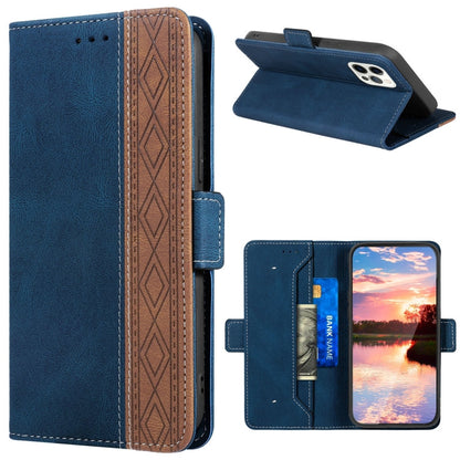 Stitching Magnetic RFID Leather Case, For iPhone 13 mini, For iPhone 13, For iPhone 13 Pro, For iPhone 13 Pro Max, For iPhone 12 mini, For iPhone 12 / 12 Pro