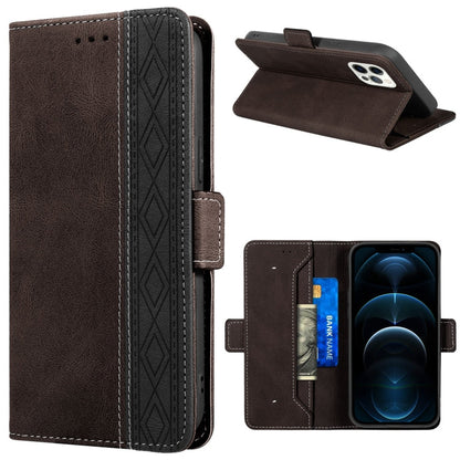 Stitching Magnetic RFID Leather Case, For iPhone 12 Pro Max, For iPhone 11, For iPhone 11 Pro, For iPhone 11 Pro Max, For iPhone X / XS, For iPhone XR