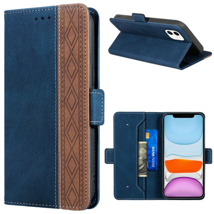 Stitching Magnetic RFID Leather Case, For iPhone 12 Pro Max, For iPhone 11, For iPhone 11 Pro, For iPhone 11 Pro Max, For iPhone X / XS, For iPhone XR