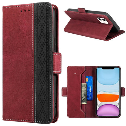 Stitching Magnetic RFID Leather Case, For iPhone 12 Pro Max, For iPhone 11, For iPhone 11 Pro, For iPhone 11 Pro Max, For iPhone X / XS, For iPhone XR