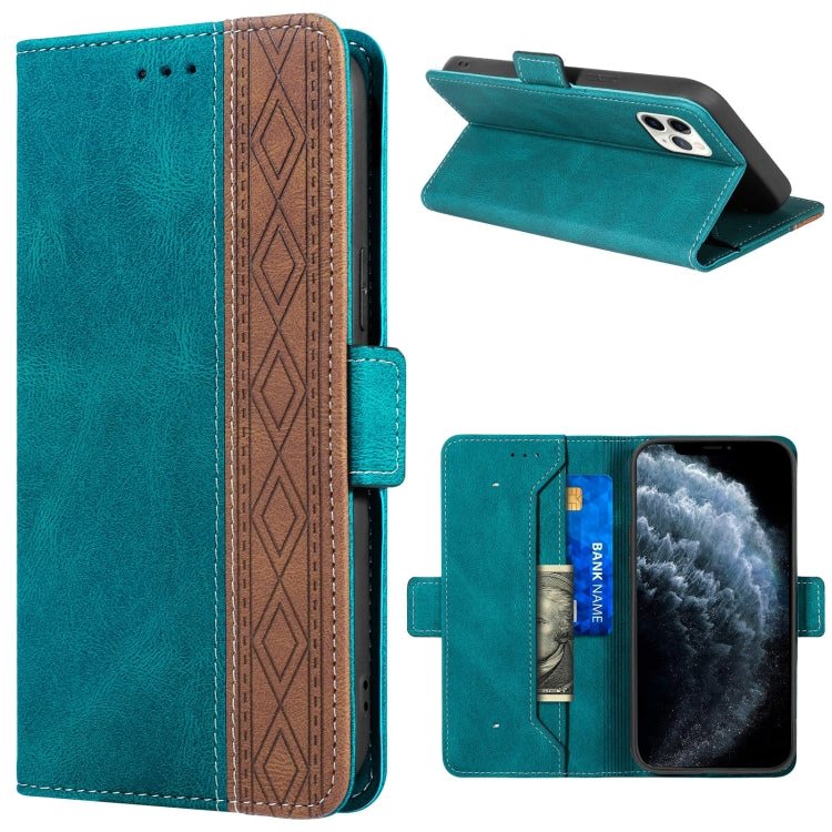 Stitching Magnetic RFID Leather Case, For iPhone 12 Pro Max, For iPhone 11, For iPhone 11 Pro, For iPhone 11 Pro Max, For iPhone X / XS, For iPhone XR