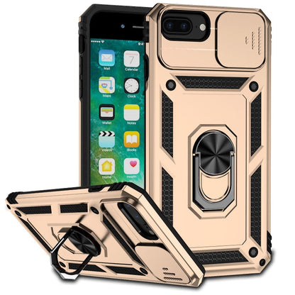 Sliding Camshield Holder Phone Case, For iPhone 12 mini, For iPhone SE 2022 / SE 2020 / 8 / 7 / 6, For iPhone 8 Plus / 7 Plus / 6 Plus