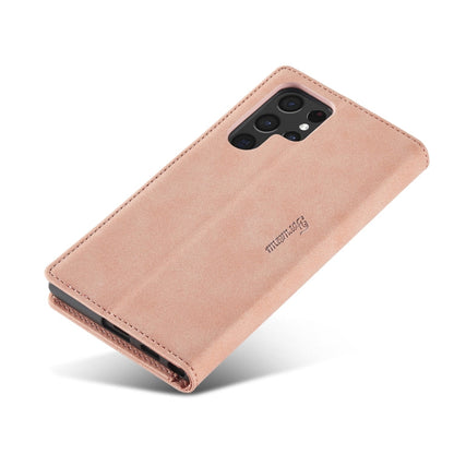 Forwenw F1 Series Matte Strong Magnetism Leather Phone Case, For Samsung Galaxy S22 Ultra 5G, For Samsung Galaxy S22 5G, For Samsung Galaxy S22+ 5G
