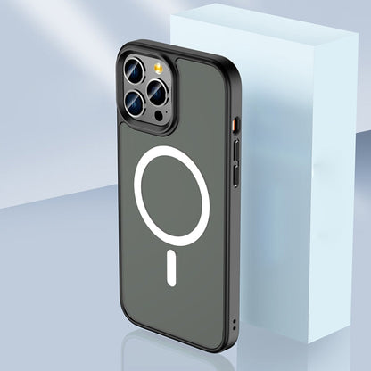 Skin Feel TPU + Frosted PC MagSafe Phone Case, For iPhone 12 Pro Max, For iPhone 12 Pro, For iPhone 12