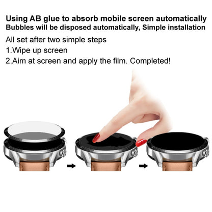 IMAK HD High Transparent Wear-resistant Watch Screen Protective Film, For Garmin Fenix 7S, For Xiaomi Mibro Watch X1