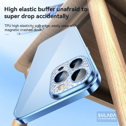SULADA Diamond Lens Protector Plated Frosted Case, For iPhone 12 Pro Max, For iPhone 11, For iPhone 11 Pro Max